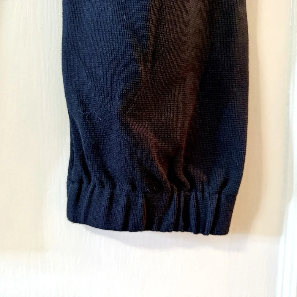 Uniqlo | Men's Navy Milano Knit Jogger Pants S